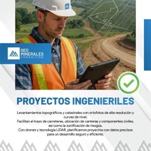 Proyectos Ingenieriles con Drones y LiDAR